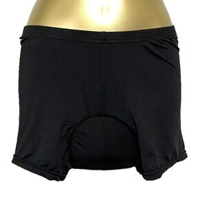 Padded Poly Spandex Cycling Black Underwear Bike Shorts Realtoo Adult Size S New